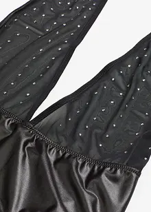 Stringbody med glitter, bonprix