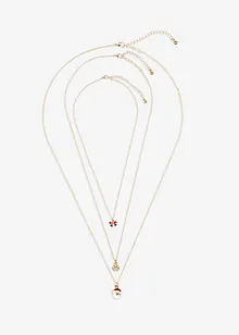 Set med halsband (3 delar), bonprix