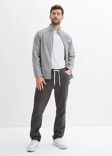 Stretchig dra på-byxa, normal passform, raka ben, bonprix