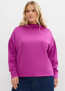 Oversizeweatshirt i mjuk och stabil trikå, bonprix
