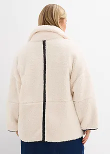 Oversizejacka av teddyfleece, bonprix