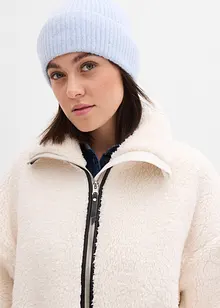 Oversizejacka av teddyfleece, bonprix