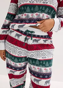 Pyjamas av mjuk bomull, med presentpåse, bonprix