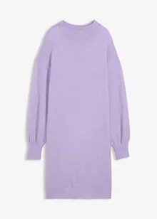 Stickad klänning med struktur, bonprix