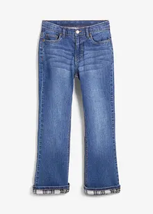 Stretchiga termojeans med bootcut, bonprix
