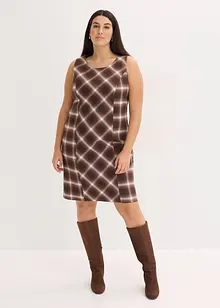 Rutig klänning, bonprix