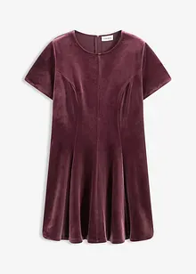 Miniklänning i mjuk sammet, bonprix