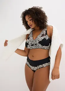 Maxitrosa med skir spets, bonprix