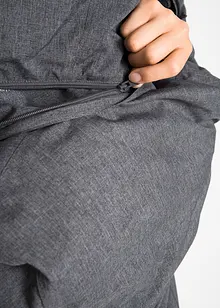 Vattentät funktionsjacka med teddypäls, bonprix