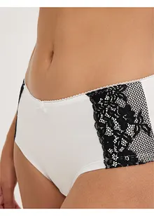 Maxihipstertrosa med ekologisk bomull (4-pack), bonprix