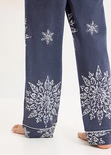 Pyjamas med knappslå, bonprix