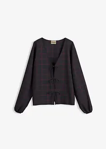 Oversized blus av mjuk viskos, bonprix