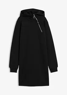 Trikåklänning i bomullsmix, bonprix