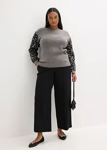 Leopardmönstrad tröja, bonprix