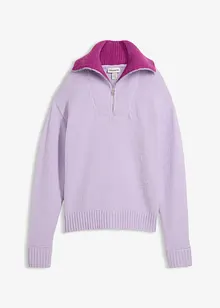 Tröja med krage, bonprix