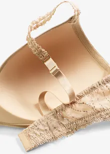 BH med formpressade kupor utan bygel med fint broderi, bonprix