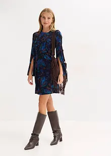 Miniklänning i följsam sammet, bonprix