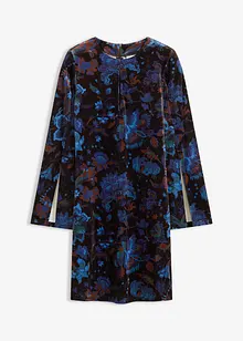 Miniklänning i följsam sammet, bonprix