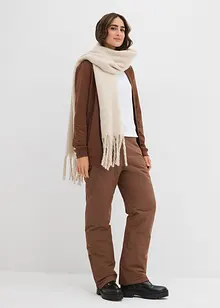 Skidbyxa i funktionsmaterial, vadderad, med snölås, bonprix