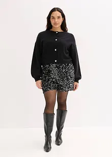 Cardigan med dekorativa knappar, bonprix