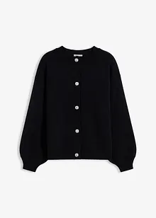 Cardigan med dekorativa knappar, bonprix