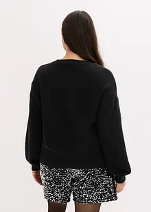 Cardigan med dekorativa knappar, bonprix