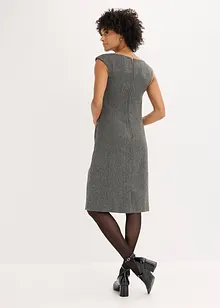 Fodralklänning av tweedliknande material, bonprix