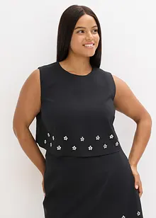 Ärmlös bomullstopp, bonprix