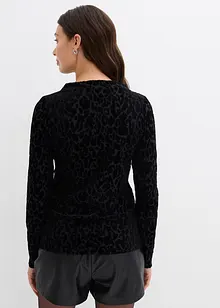 Långärmad jerseytopp, bonprix