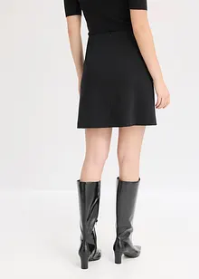 Minikjol i bomull, bonprix