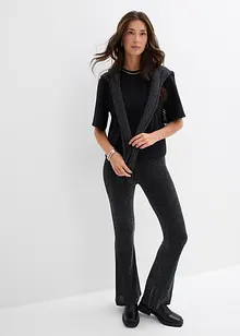 Oversizetopp med pärlbesättning, bonprix