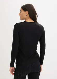 Tunn termotröja med långa ärmar, bonprix