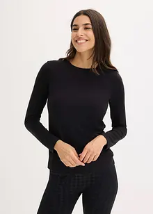 Tunn termotröja med långa ärmar, bonprix