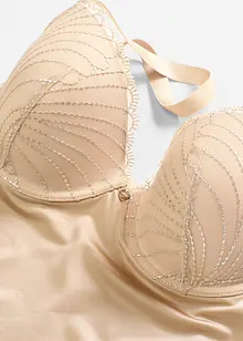 BH-linne med formpressade kupor och glansig yta samt medelhög formande effekt, bonprix