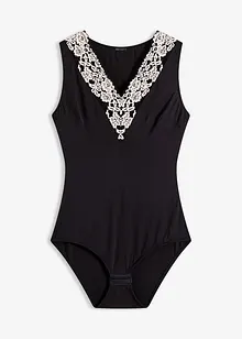 Body utan bygel i mjuk modal med spets, bonprix