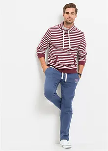 Joggingbyxa med sportiga detaljer, bonprix