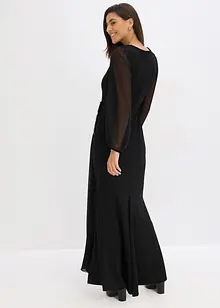 Maxiklänning med strassapplikationer, bonprix