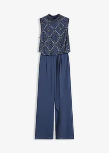 Jumpsuit med pärlbroderi, bonprix