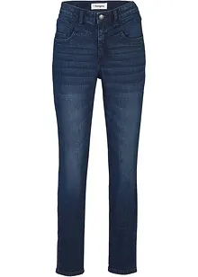 Skinny jeans med hög midja, cropped, bonprix