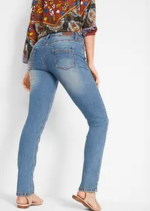 Straight Jeans Mid Waist, Stretch, bonprix