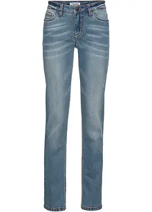 Straight Jeans Mid Waist, Stretch, bonprix