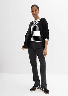 Straight Stretch Jeans Mid Waist, bonprix