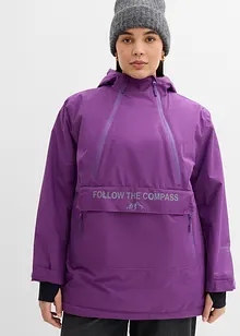 Vattentät funktionsjacka med fleecefoder, bonprix