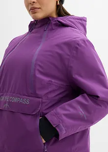 Vattentät funktionsjacka med fleecefoder, bonprix