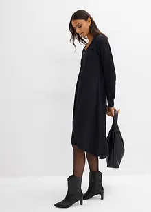 Twillklänning i följsam lyocell, bonprix