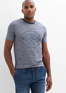 T-shirt med bekvämt snitt i ren bomull (2-pack), bonprix