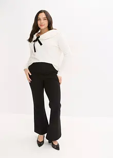 Oversizetröja med vid ringning, bonprix