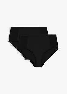 Menstrosa i mikrofiber med medelhög uppsugningsförmåga (2-pack), bonprix