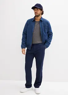 Chinos av bomull i Regular Fit, Straight, bonprix