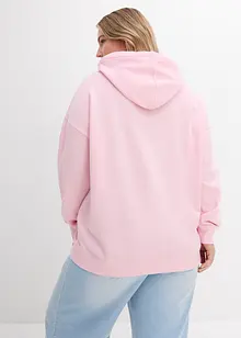 Sweatshirt i oversizemodell med huva, bonprix